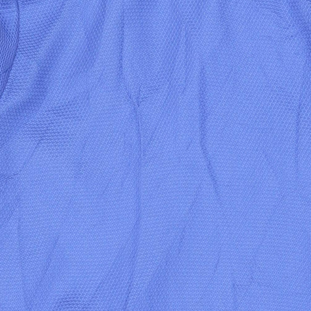 LABLE BE Womens Purple Overcoat Coat Size 22 - Open