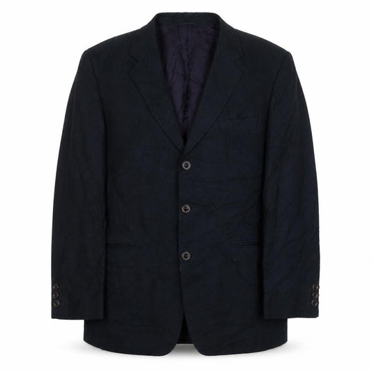 ROY ROBSON Mens Blue Wool Jacket Suit Jacket Size 42 Regular
