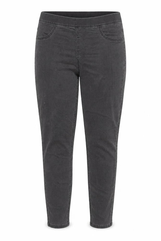 Marks & Spencer Womens Grey Cotton Blend Jegging Jeans Size 12 L26.5 in Regular