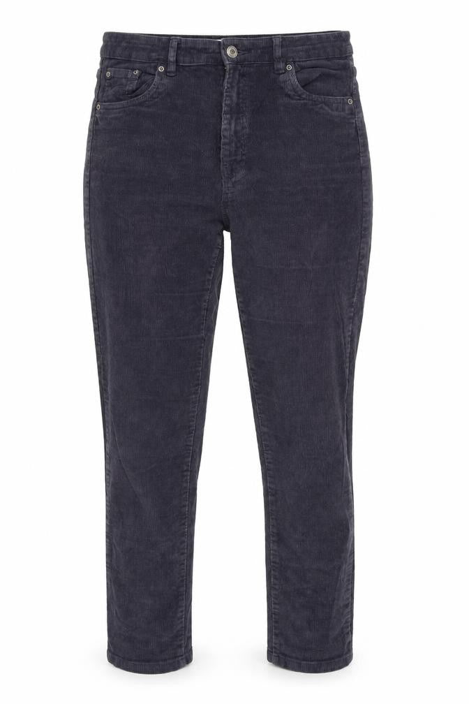 Pull&Bear Womens Grey Cotton Trousers Size 28 in L26 in Regular Zip