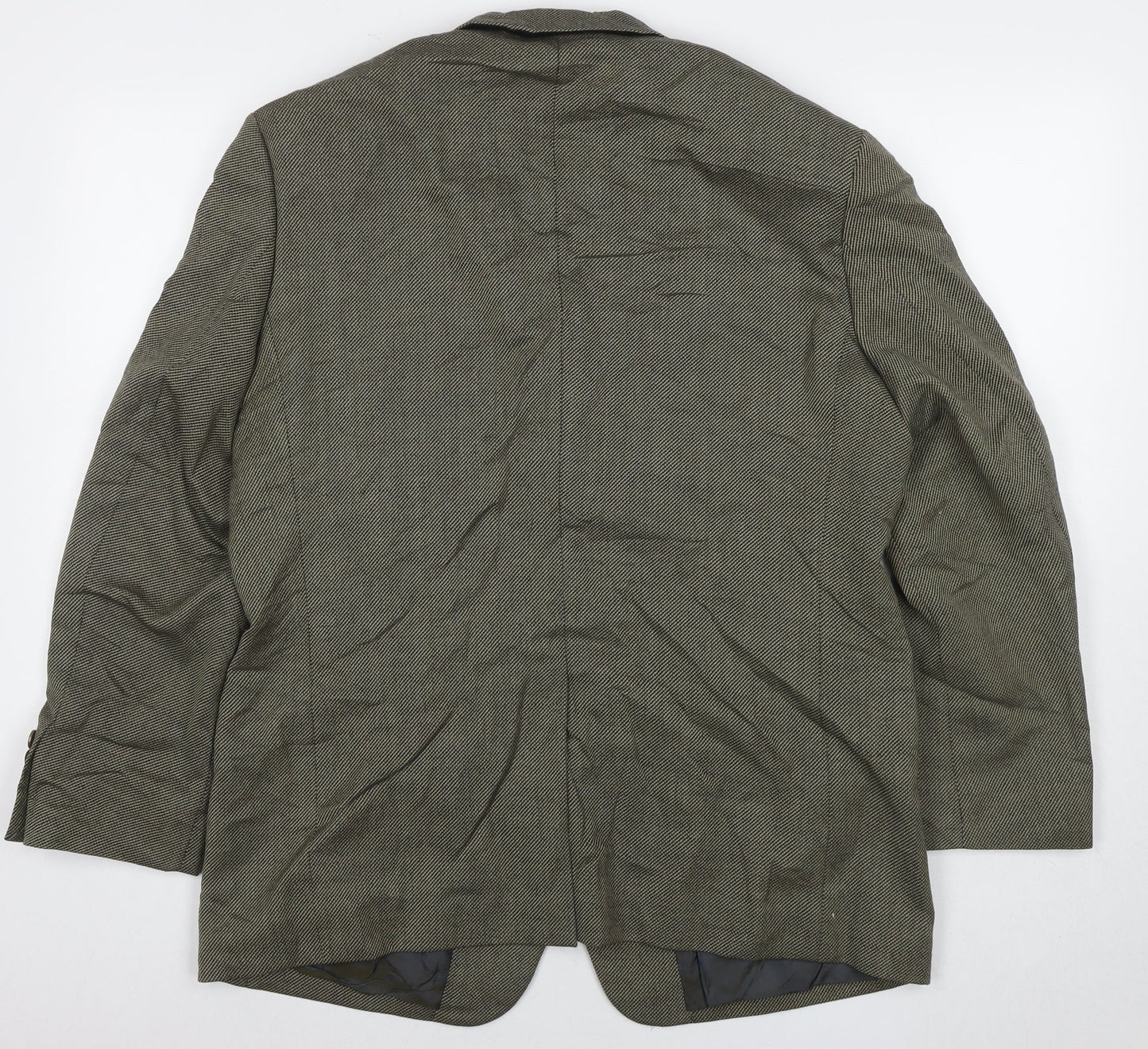 Marks and Spencer Mens Brown Wool Jacket Suit Jacket Size 42 Regular