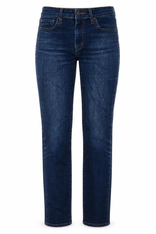 Levi's Womens Blue Cotton Skinny Jeans Size 26 in L30 in Regular Zip