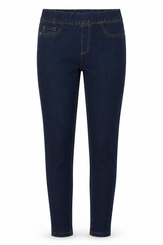 Denim & Co. Womens Blue Cotton Jegging Jeans Size 10 L27 in Regular
