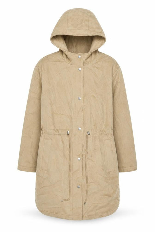Marks and Spencer Womens Brown Overcoat Coat Size XL Zip