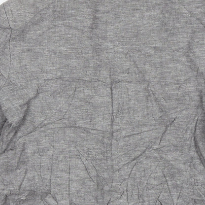 Marks & Spencer Womens Grey Jacket Blazer Size 12 Buckle
