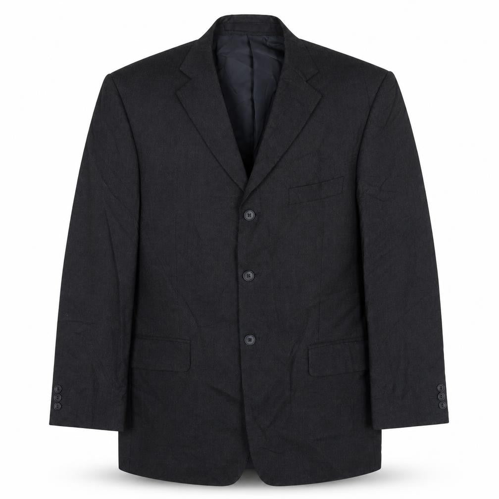 Marks & Spencer Mens Grey Polyester Jacket Suit Jacket Size 40 Regular