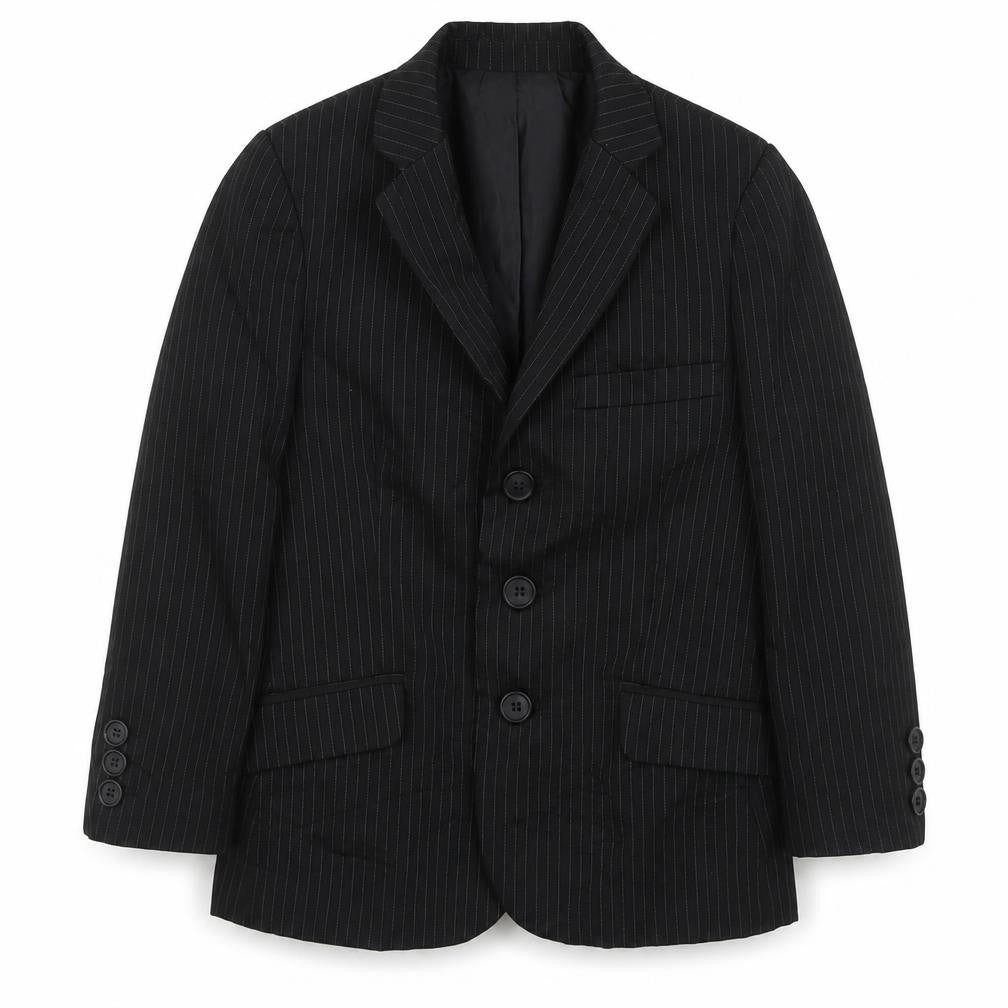 Duck & Dodge Boys Black Jacket Blazer Size 4 Years Button