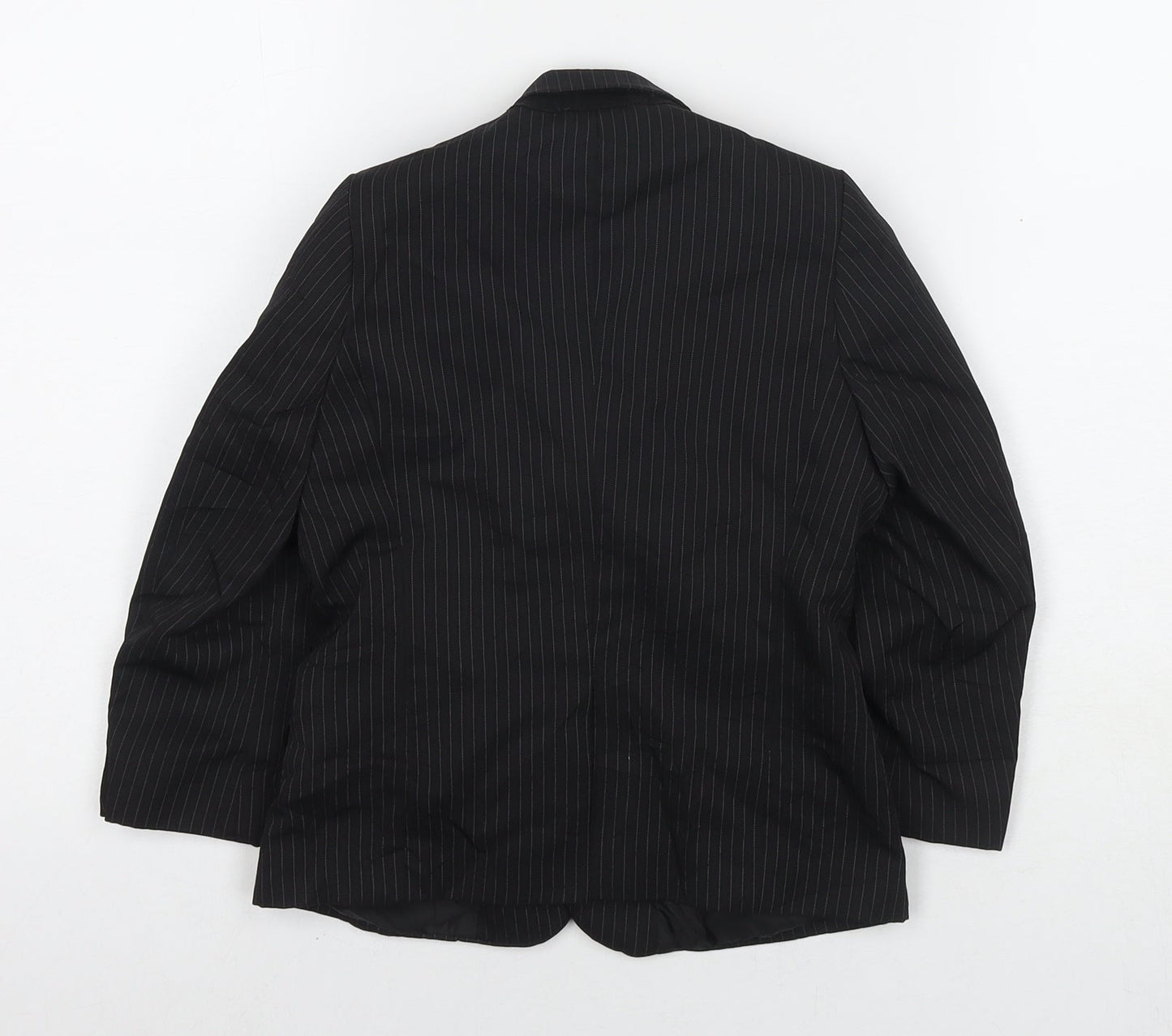 Duck & Dodge Boys Black Jacket Blazer Size 4 Years Button