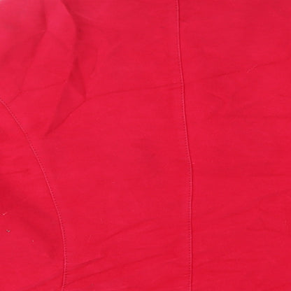 Next Womens Pink Jacket Size 16 Button