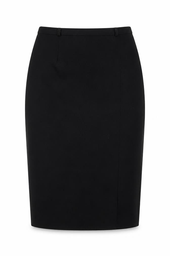 emozioni Womens Black Polyester Straight & Pencil Skirt Size 10