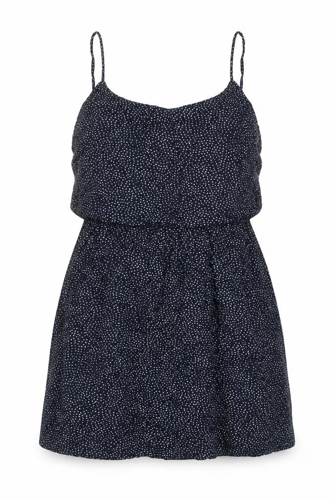 H&M Womens Blue Plaid Trivinyl Mini Size 12 V-Neck