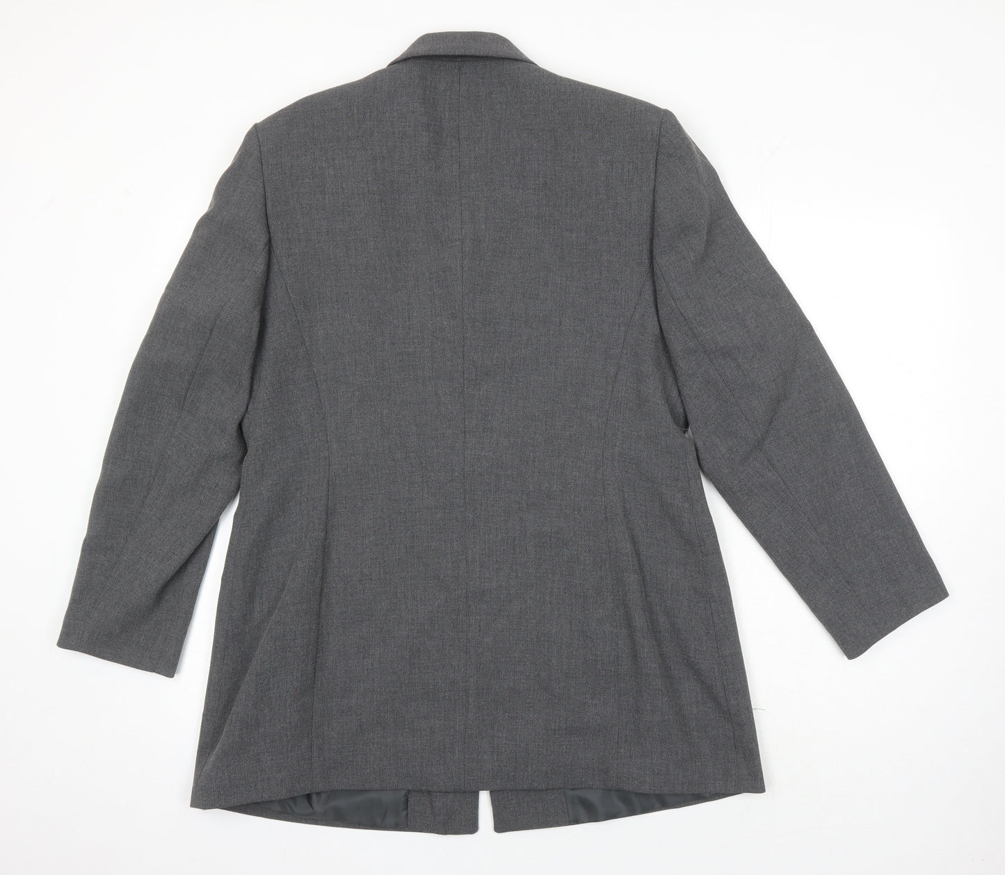 Debenhams Womens Grey Jacket Blazer Size 16