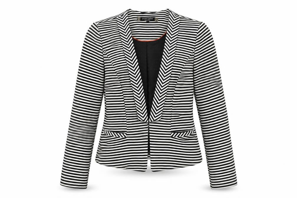 Principles Womens Multicoloured Polka Dot Jacket Blazer Size 10