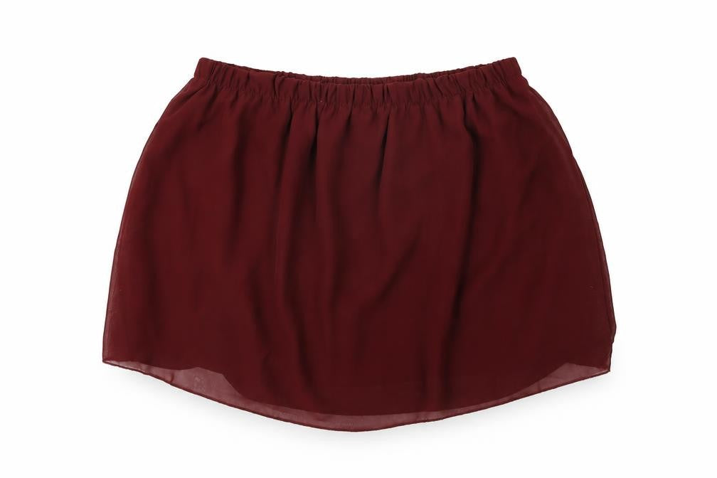 Missguided Womens Red Polyester Mini Skirt Size S - Size S/M