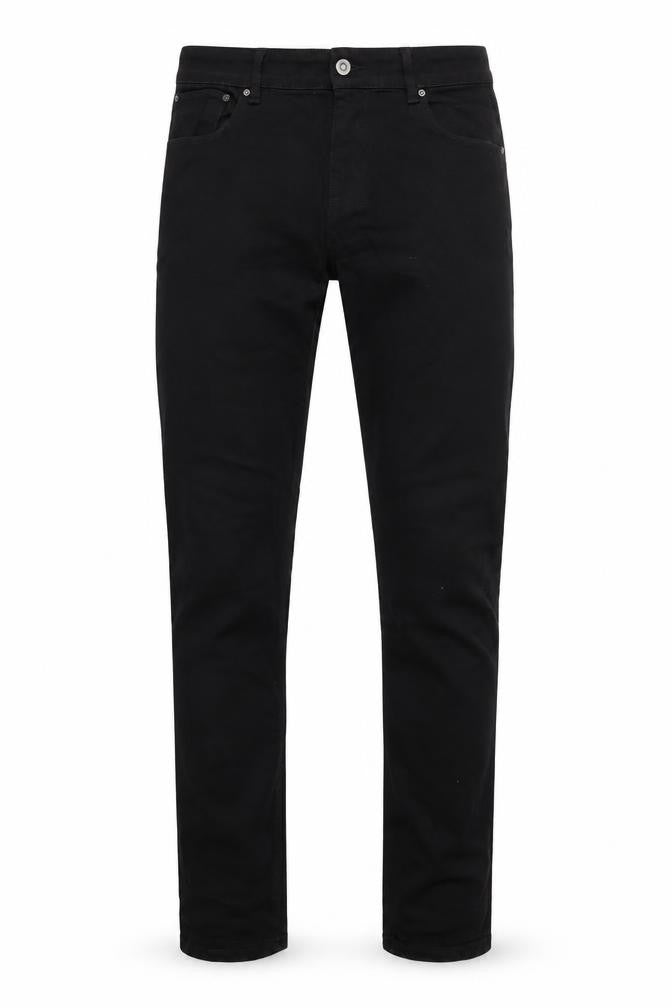 ASOS Mens Black Cotton Skinny Jeans Size 32 in L34 in Regular Zip