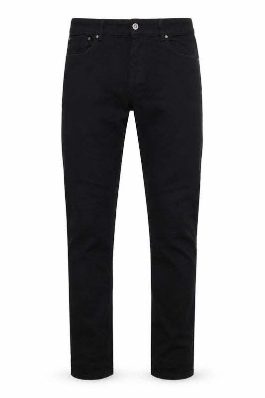 ASOS Mens Black Cotton Skinny Jeans Size 32 in L34 in Regular Zip
