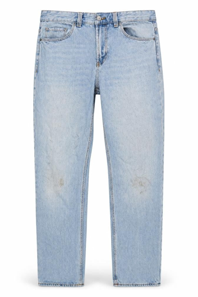 Maine Mens Blue Cotton Straight Jeans Size 36 in L33 in Regular Zip