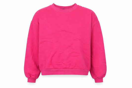 New Look Womens Pink Polyester Pullover Sweatshirt Size 8 Pullover