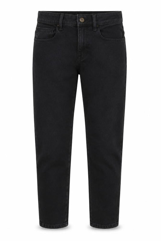 COLLUSION Mens Grey Cotton Tapered Jeans Size 28 in L27 in Regular Zip