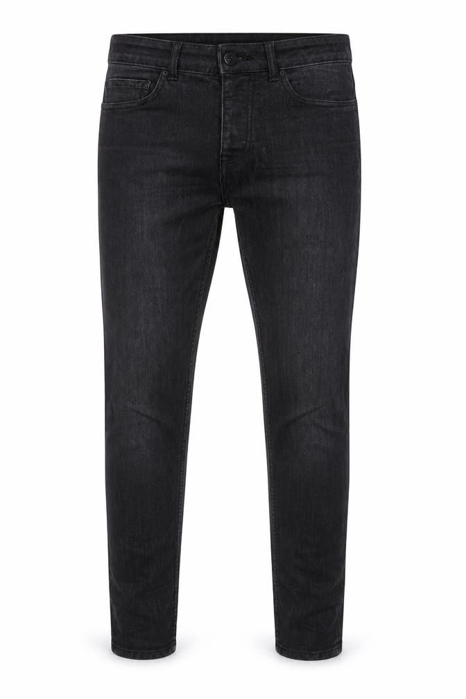 Denim & Co. Mens Black Cotton Blend Skinny Jeans Size 30 in L31 in Regular Zip