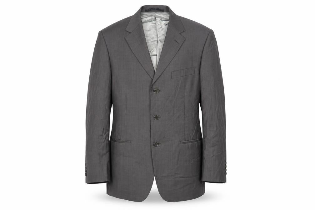 Marks & Spencer Mens Grey Wool Jacket Suit Jacket Size 40 Regular