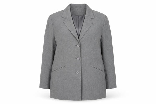 Classics Womens Grey Jacket Blazer Size 18 Button