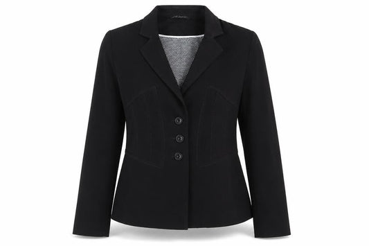Marks & Spencer Womens Black Jacket Blazer Size 10 Button