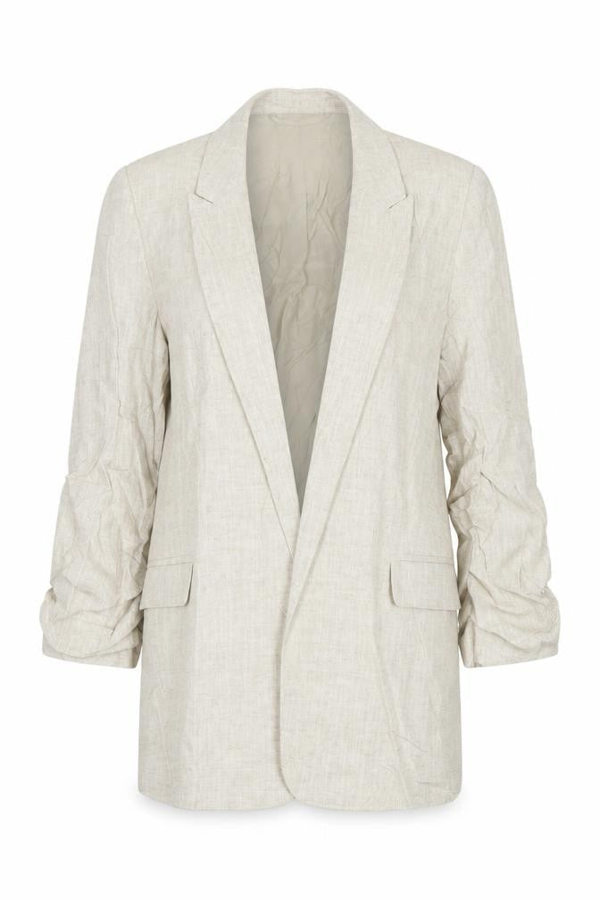 Marks & Spencer Womens Beige Jacket Blazer Size 6