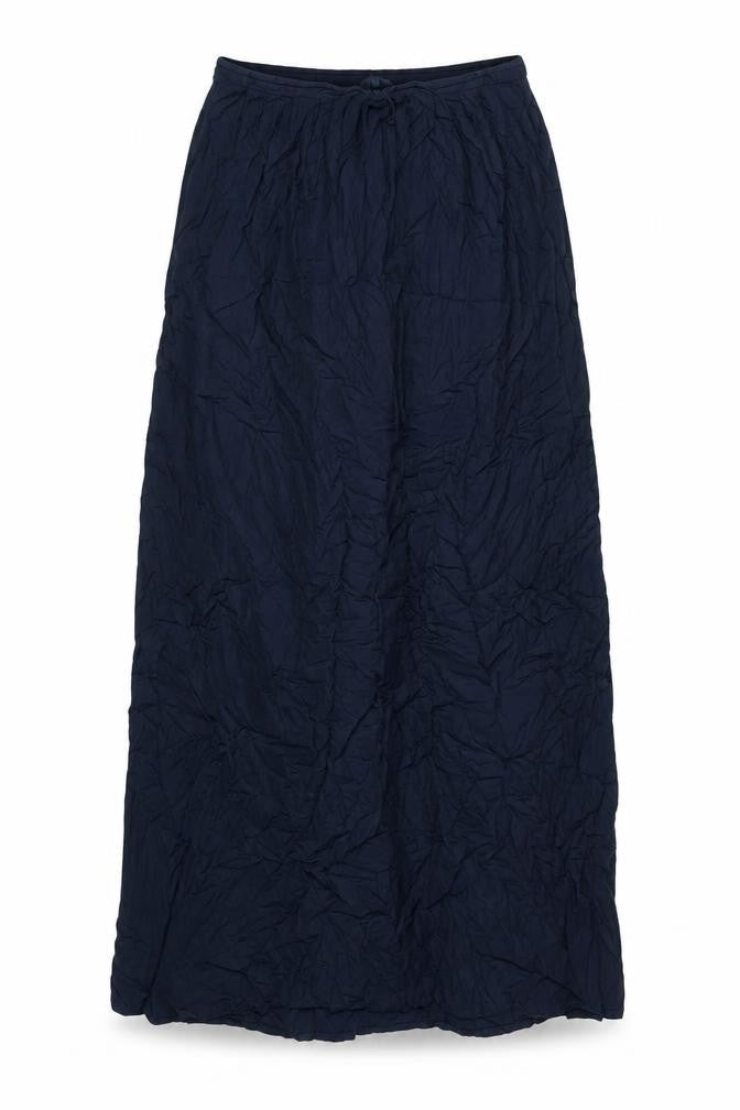 New Look Womens Blue Polyester Maxi Skirt Size 10 Zip
