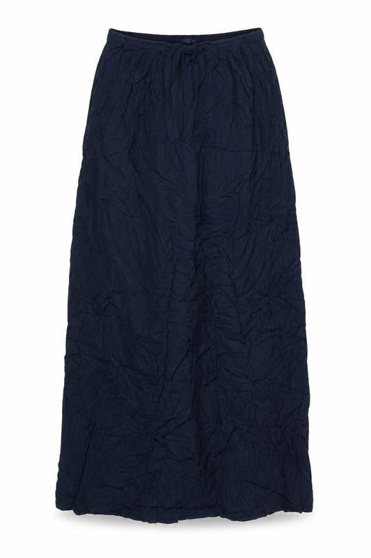 New Look Womens Blue Polyester Maxi Skirt Size 10 Zip