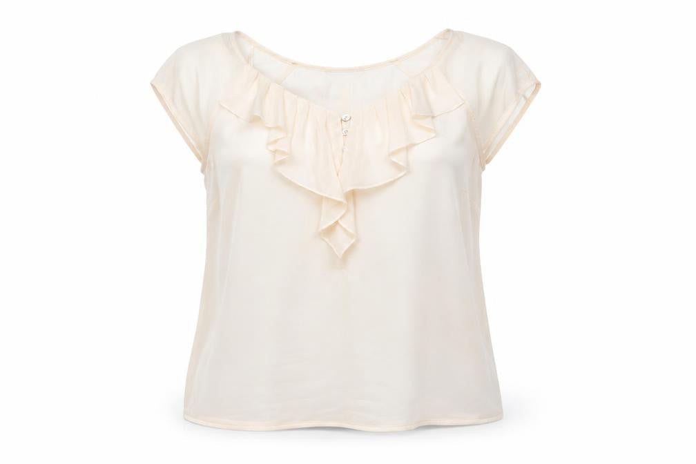 Monsoon Womens Pink Polyester Basic Blouse Size 12 V-Neck