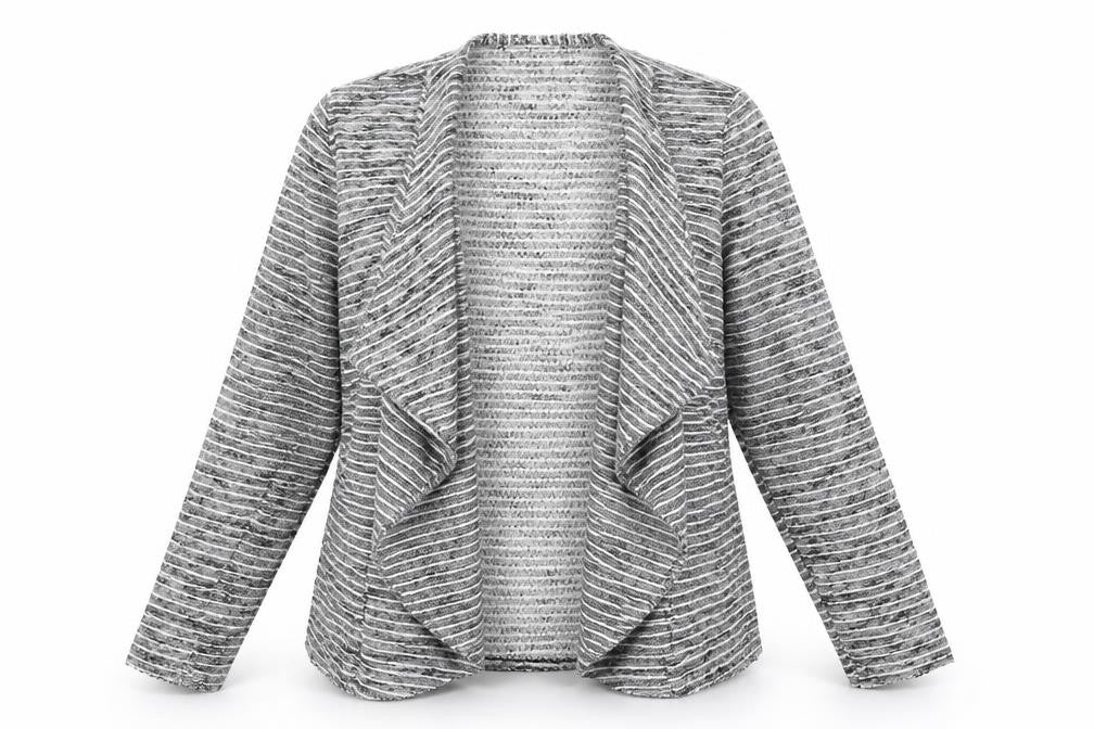 Dorothy Perkins Womens Grey Geometric Jacket Size 18