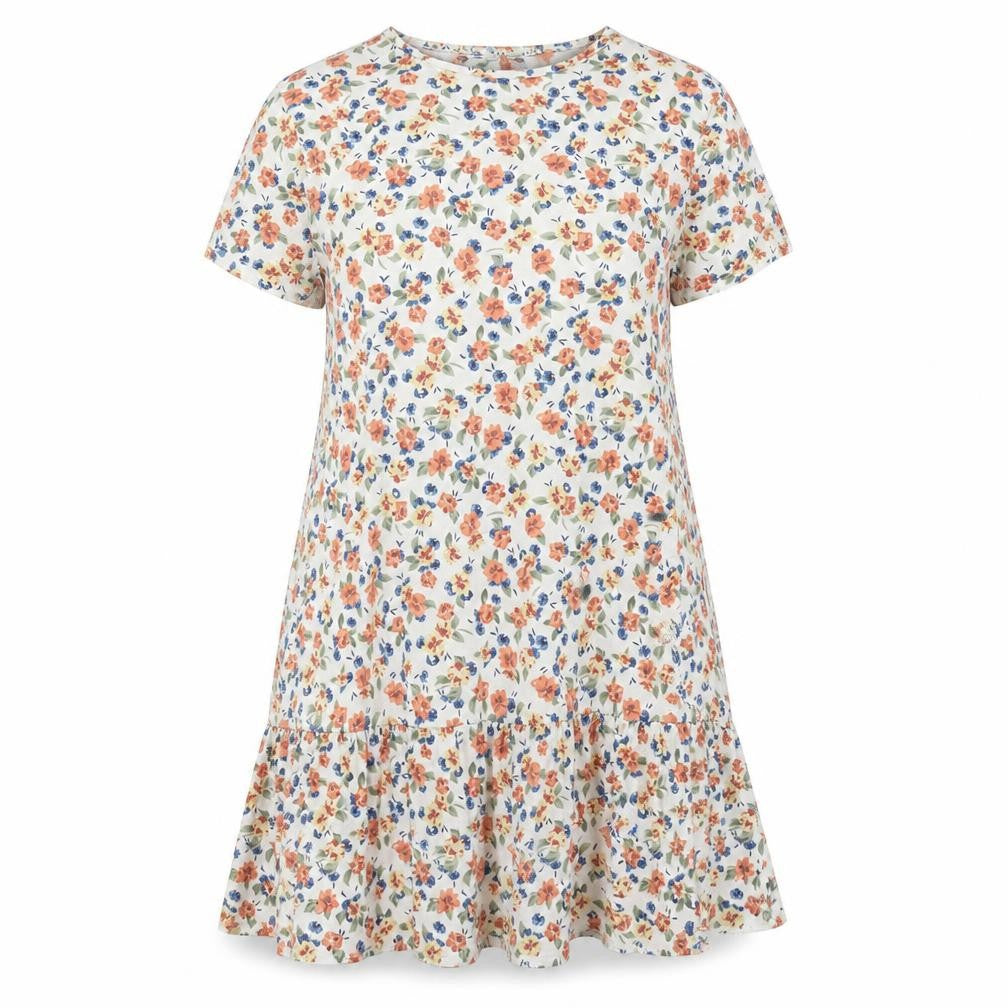 In the Style Womens Multicoloured Floral Polyester A-Line Size 12 Round Neck Pullover
