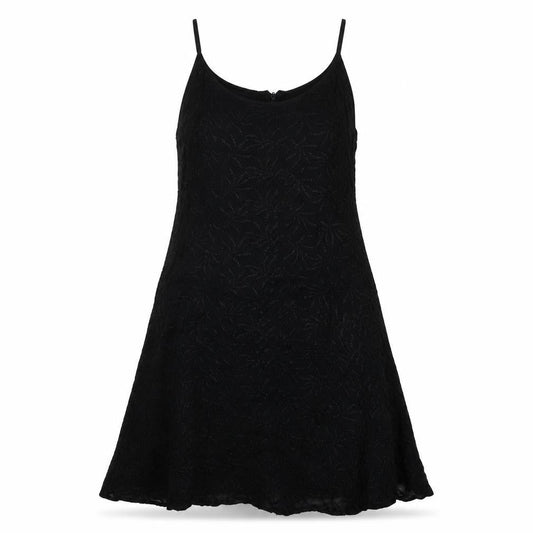 Dorothy Perkins Womens Black Polyester A-Line Size 12 Round Neck Zip