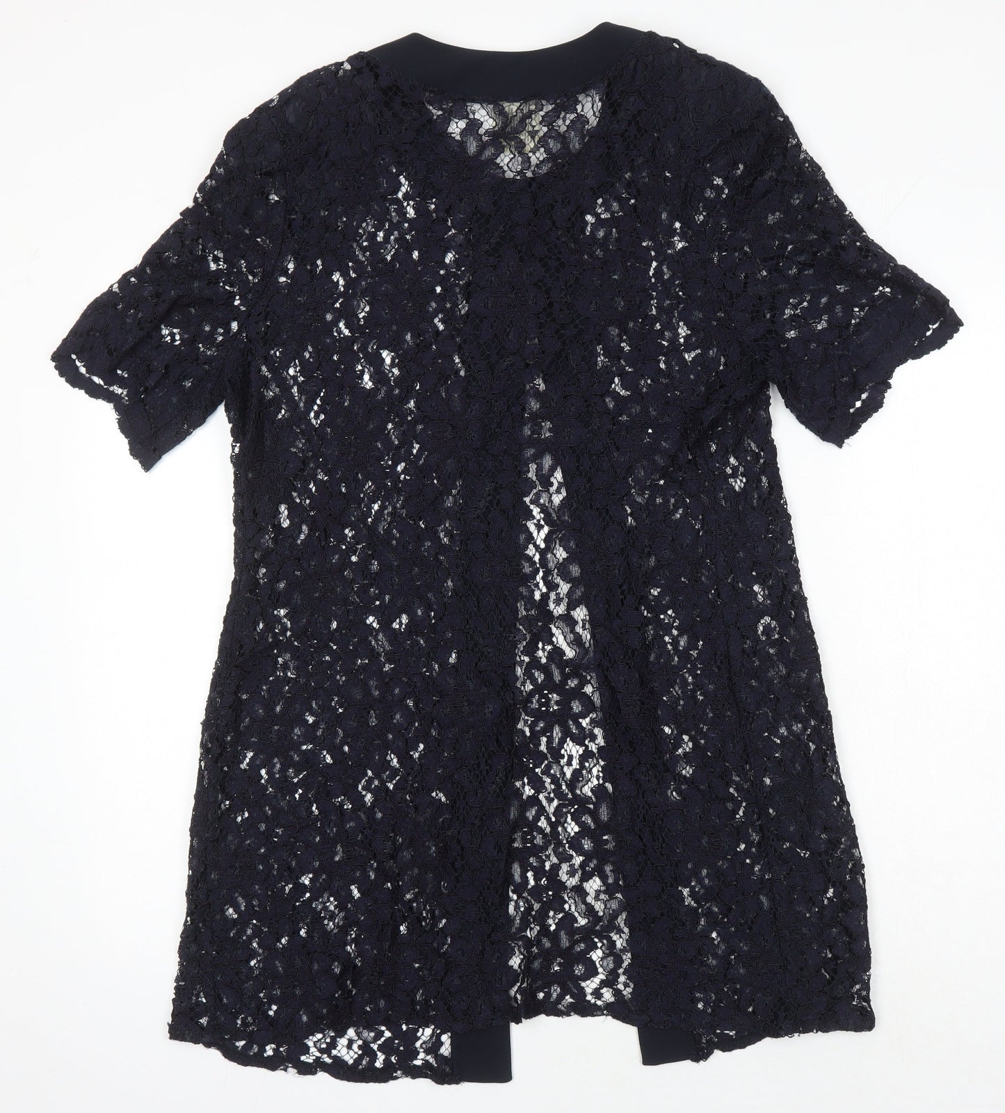 Modern Classics Womens Black Jacket Blazer Size 14 - Lace