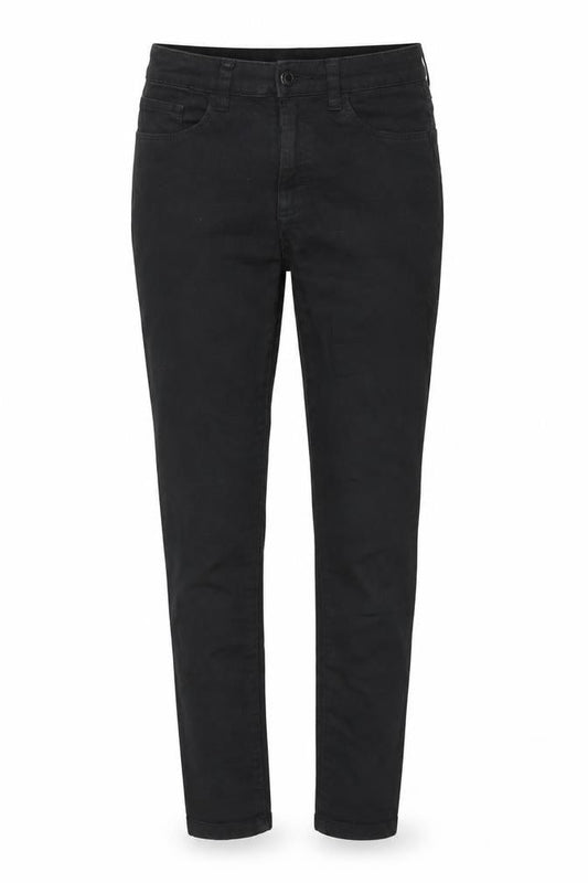 Marks & Spencer Womens Black Cotton Skinny Jeans Size 8 L28 in Regular Zip
