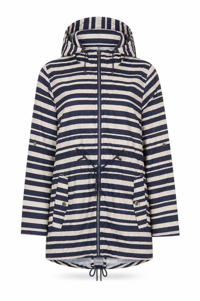 Atmosphere Womens Blue Anorak Jacket Size 8 Zip