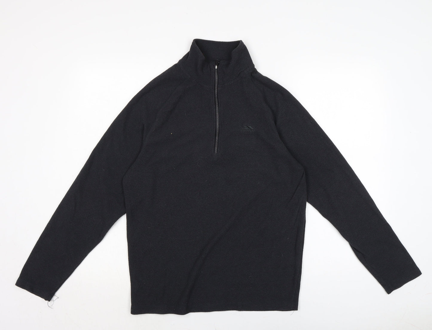 Tresspass Mens Grey Polyester Pullover Sweatshirt Size S