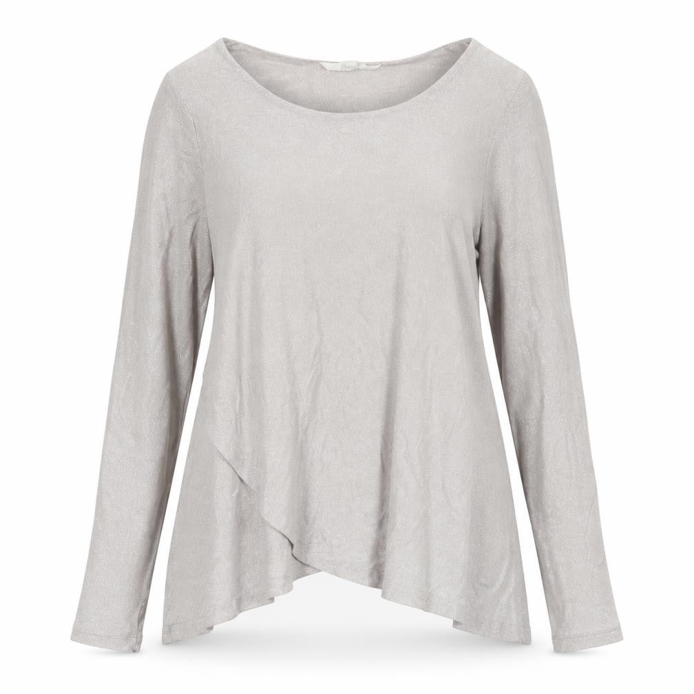 Debenhams Womens Grey Round Neck Polyester Pullover Jumper Size 8
