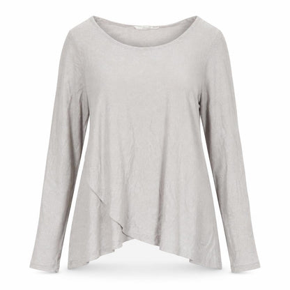 Debenhams Womens Grey Round Neck Polyester Pullover Jumper Size 8
