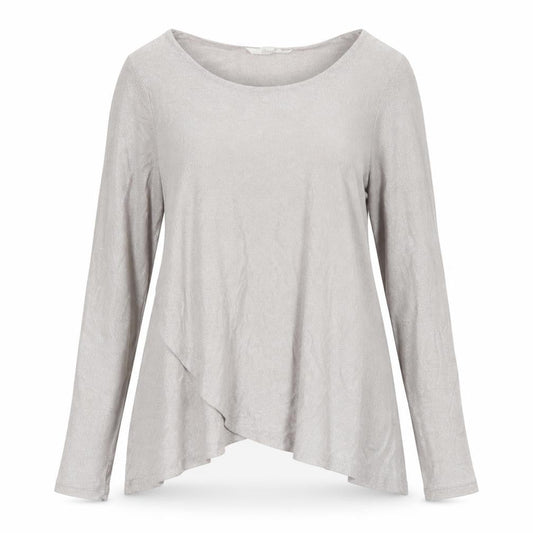 Debenhams Womens Grey Round Neck Polyester Pullover Jumper Size 8