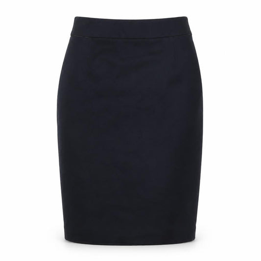 Tahari Womens Blue Rayon Straight & Pencil Skirt Size 6 Zip