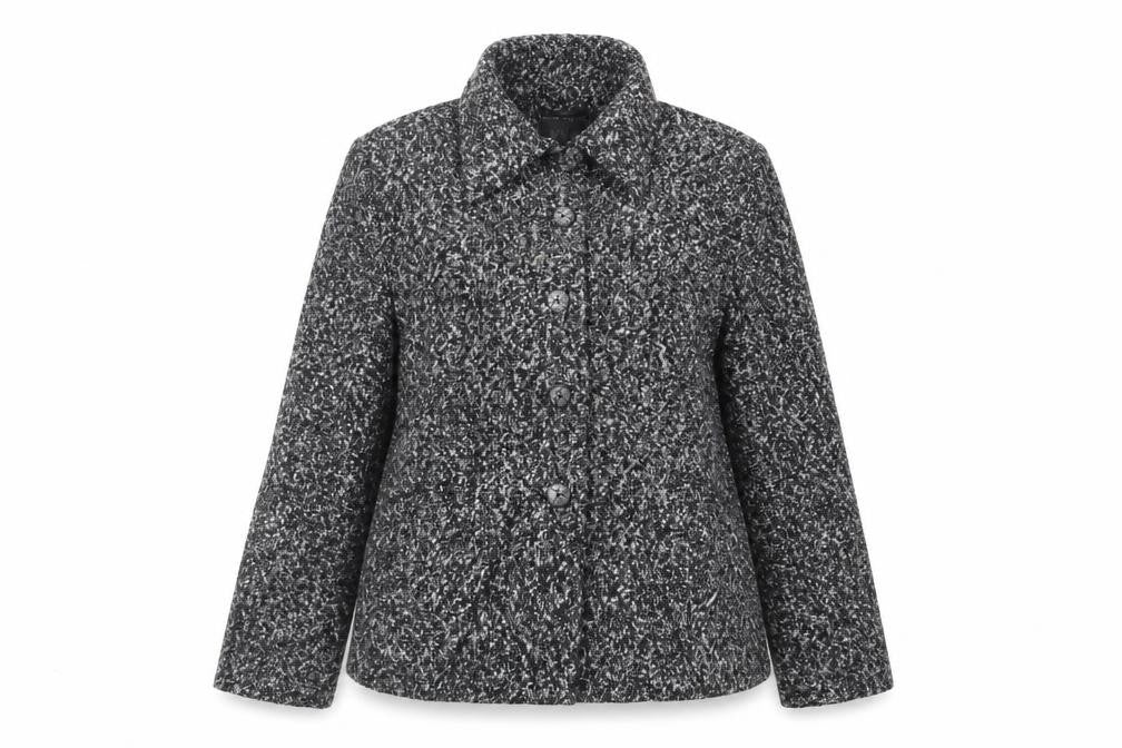 Per Una Womens Grey Jacket Blazer Size 18 Button