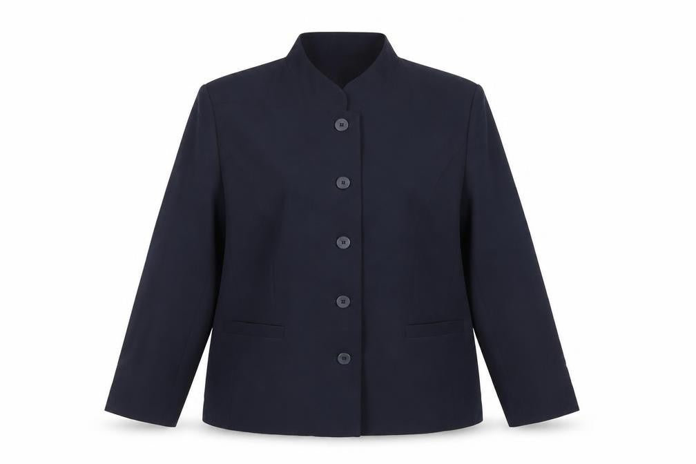 Wardrobe Womens Blue Jacket Blazer Size 18 Button