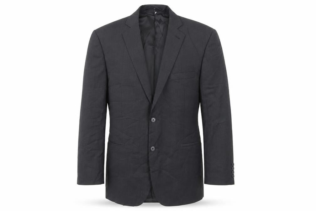 Racing Green Mens Grey Wool Jacket Suit Jacket Size 42 Regular