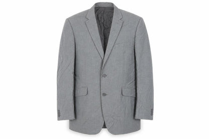 Occasions Mens Grey Polyester Jacket Suit Jacket Size 44 Regular