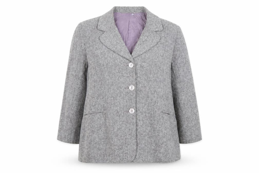 BHS Womens Purple Jacket Blazer Size 18 Button