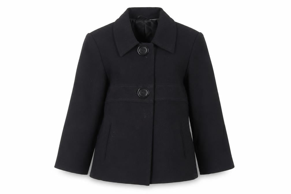 Marks & Spencer Womens Black Jacket Blazer Size 12 Button