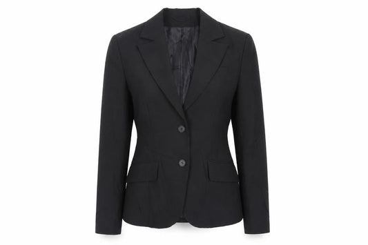 La Redoute Womens Black Jacket Blazer Size 10 Button