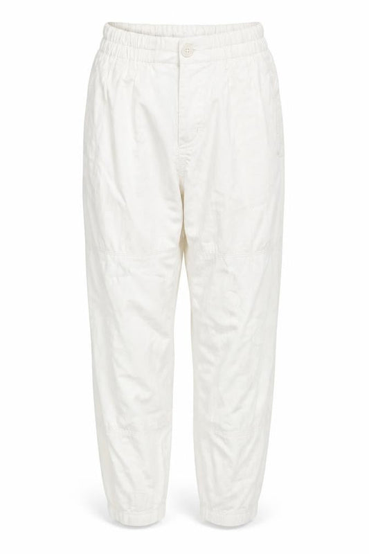 Bershka Womens White Cotton Mom Jeans Size S L24 in Regular Zip - Drawstring
